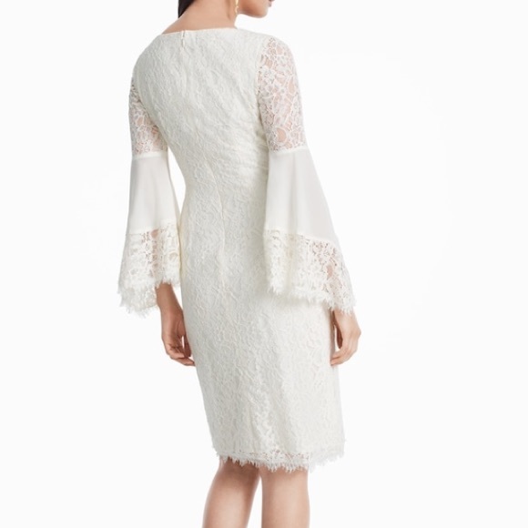 White House black market White dress size 0, XS - Picture 4 of 6